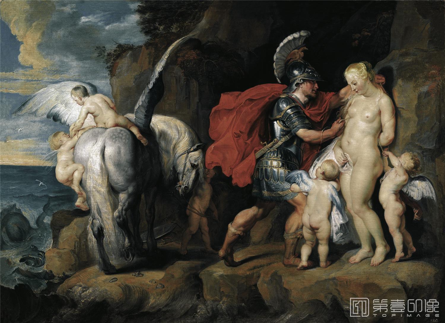 油画-列支敦士登皇家美术馆-Peter Paul RubensPerseus and Andromeda-364
